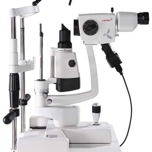 EVO300 spleetlamp voor oogonderzoek Professionele LED spleetlamp EVO300 5-staps vergroting microscoop