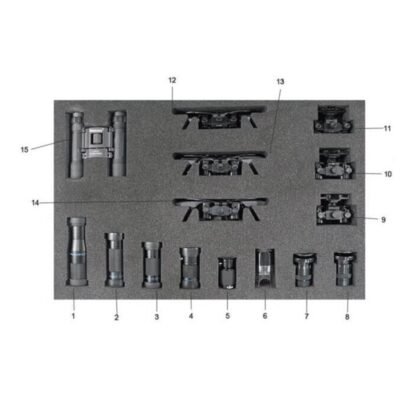 Low vision-testkoffer veraf DSL5