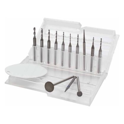 Complete set boorpunten en frezen (P128)